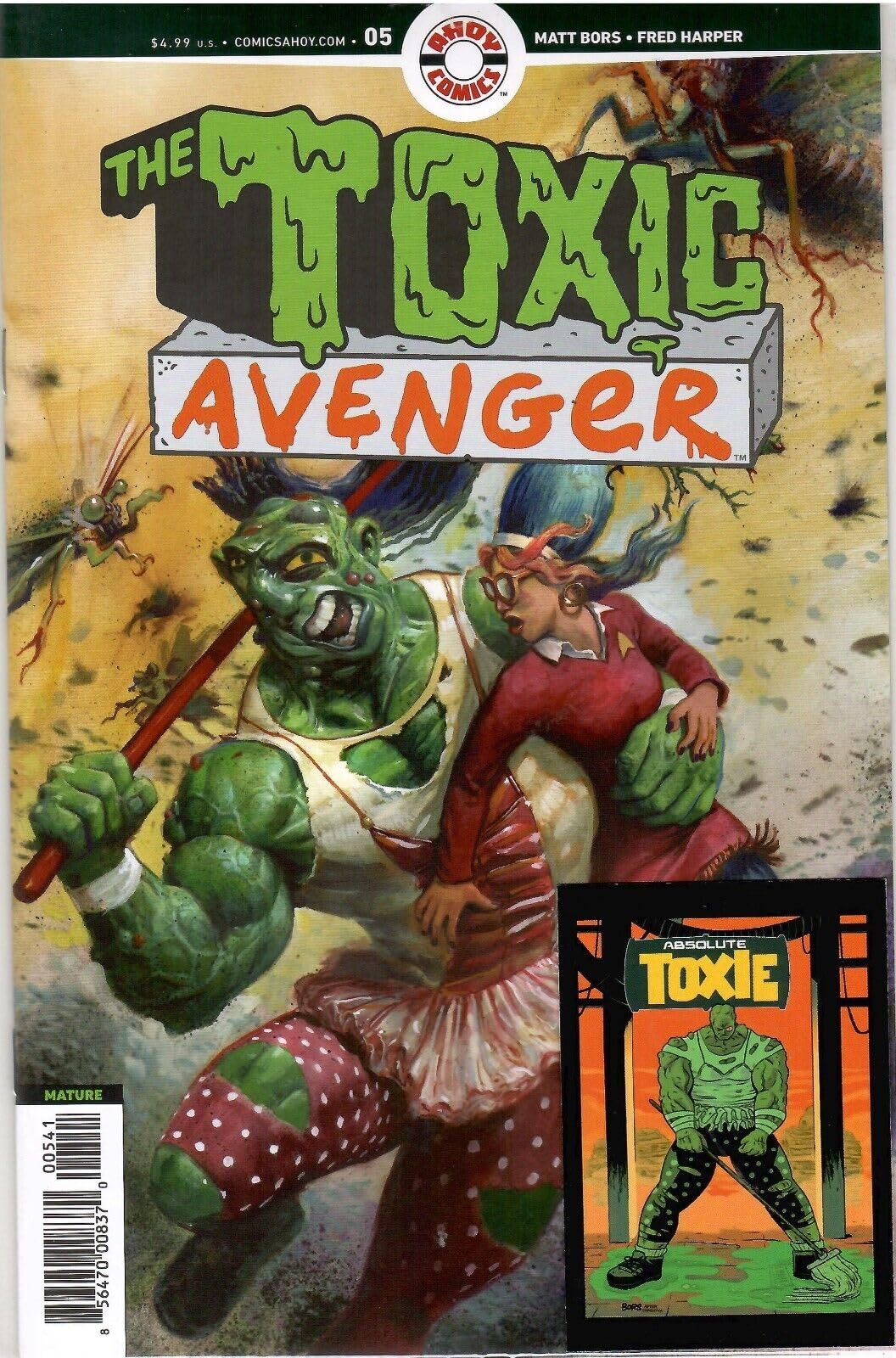 Amazon.com: Toxic Avenger (Ahoy) #5D VF/NM ; Ahoy comic book